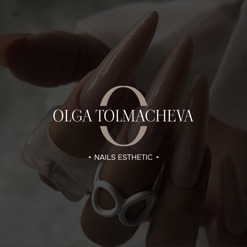 Logo design for top manicurist Olga Tolmacheva