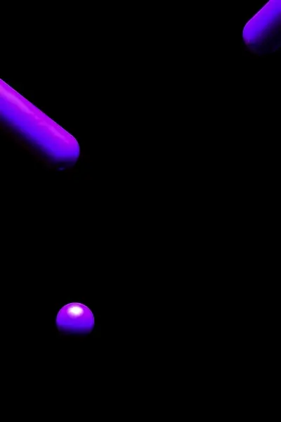 A 3D logo animation showing 5 simple geometric elements coming from all sides and landing perfectly to form a logo symbol.