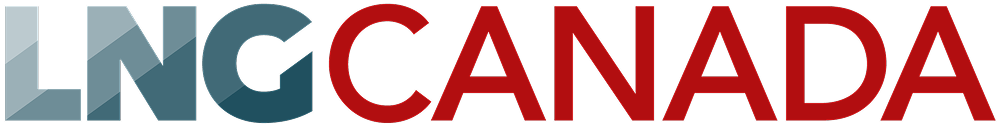 Logo text reading LNGCANADA with LNG in blue and CANADA in red.