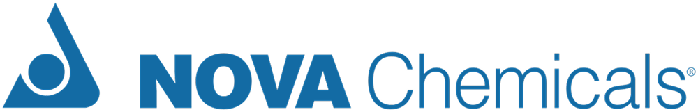 NOVA Chemicals logo with a blue triangular symbol and the text 'NOVA Chemicals'.
