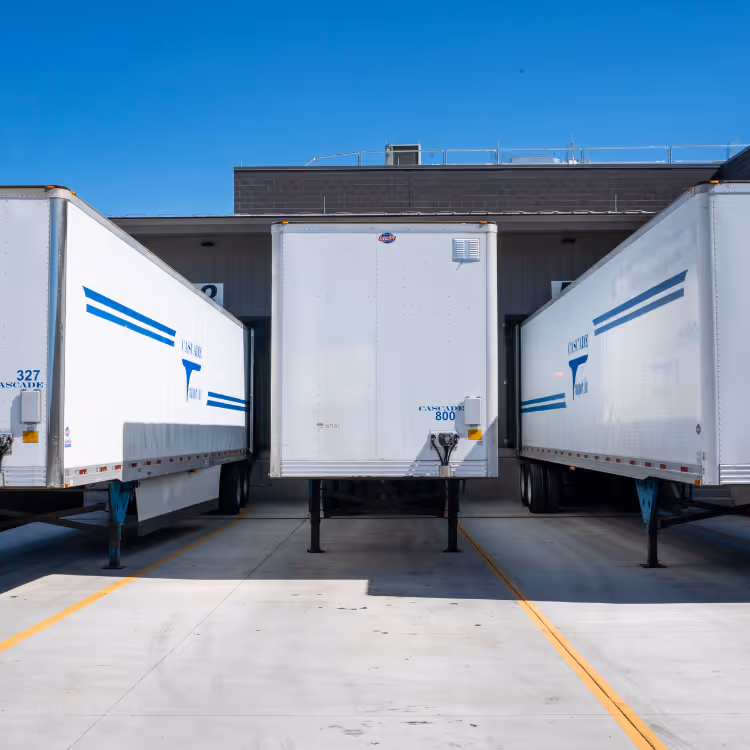 Computer monitor displaying various financial charts and graphs on a desk with a keyboard, mouse, and small potted plant.