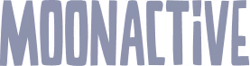 Text logo displaying the word 'MOONACTIVE' in bold uppercase letters with a purple hue.