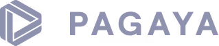 Pagaya company logo with stylized triangular icon to the left of the word PAGAYA.