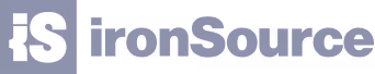 IronSource company logo.