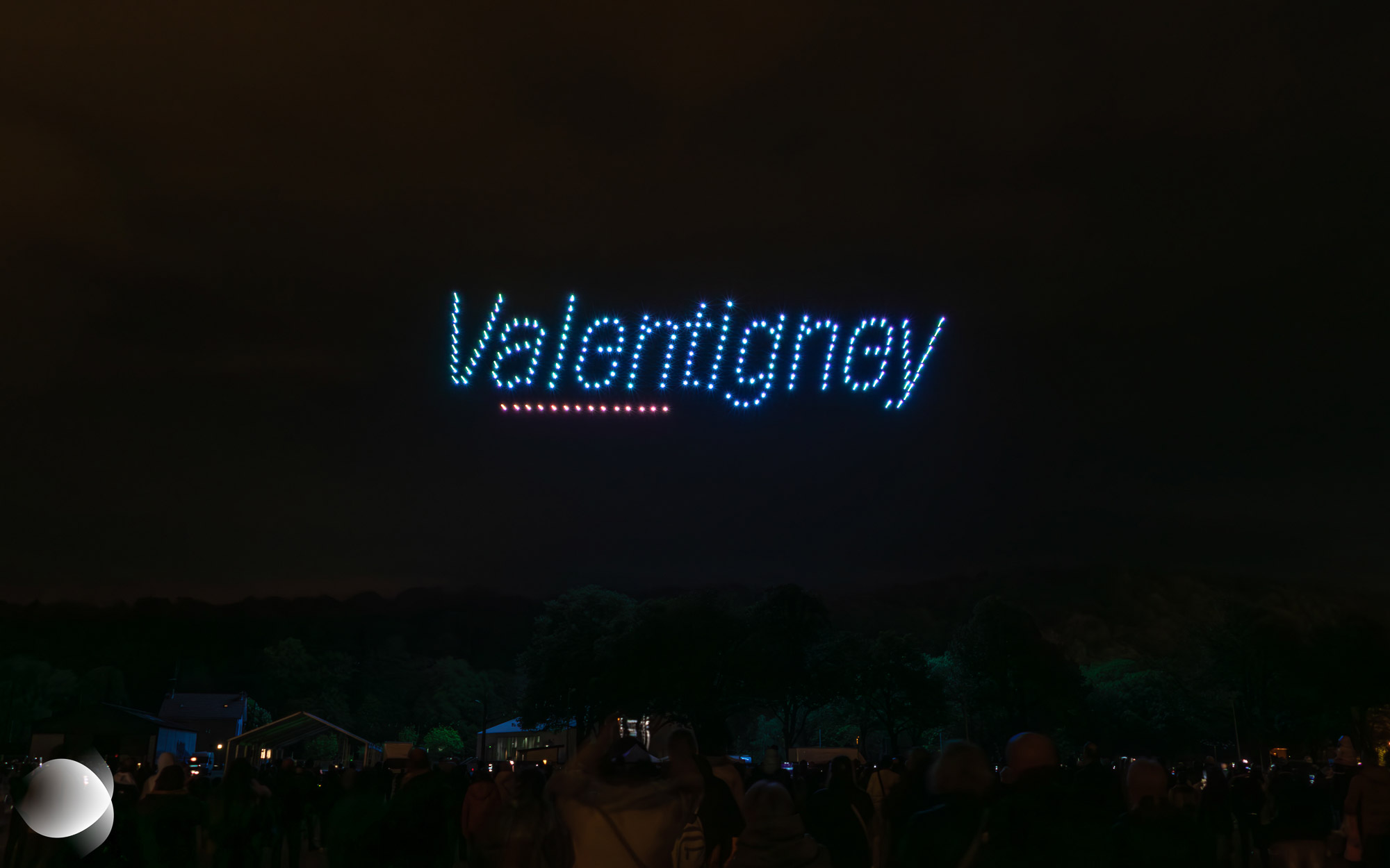 Spectacle de drone à Valentigney