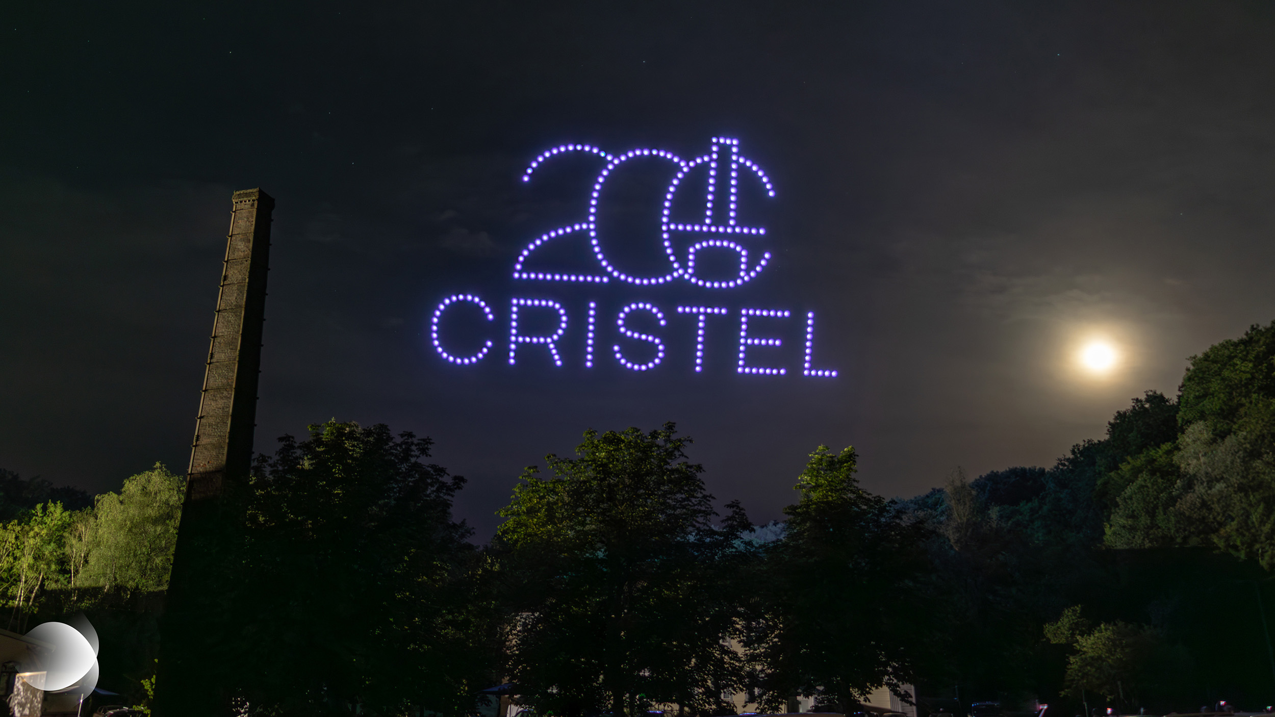 Spectacle de drones - Cristel 200 ans - Fesches-le-Châtel