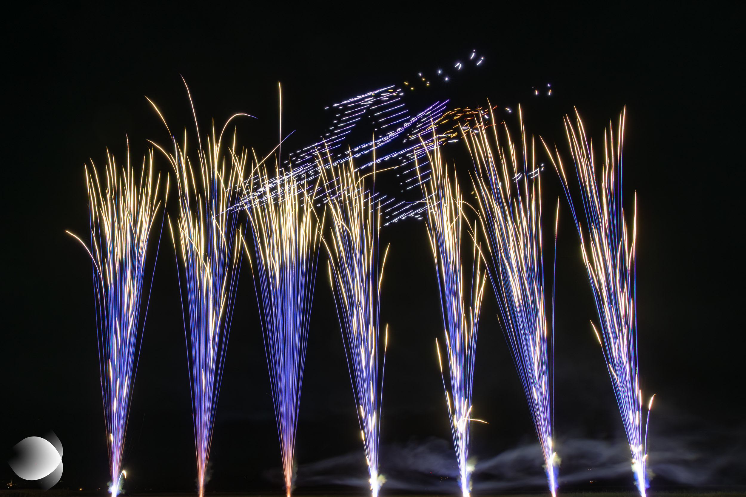Spectacle de drones - Le Rêve d'Icare - 50 ans Les Courlis