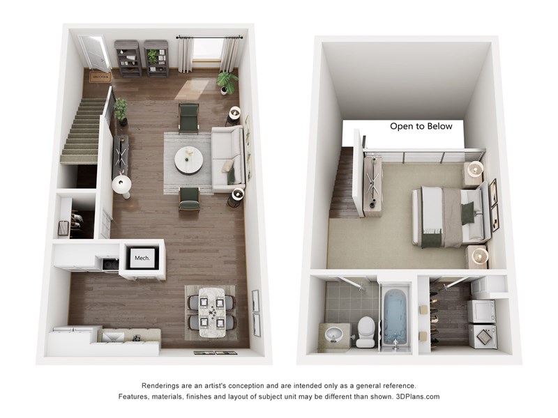 A1 floor plan layout