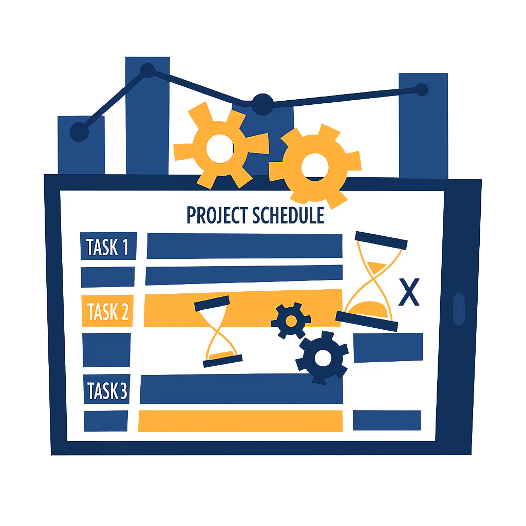Schuiven van productieplanning