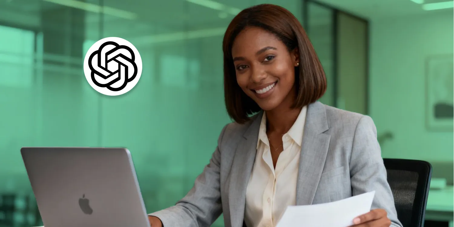 Professionnel RH devant un ordinateur en formation sur les outils d'intelligence artificielle