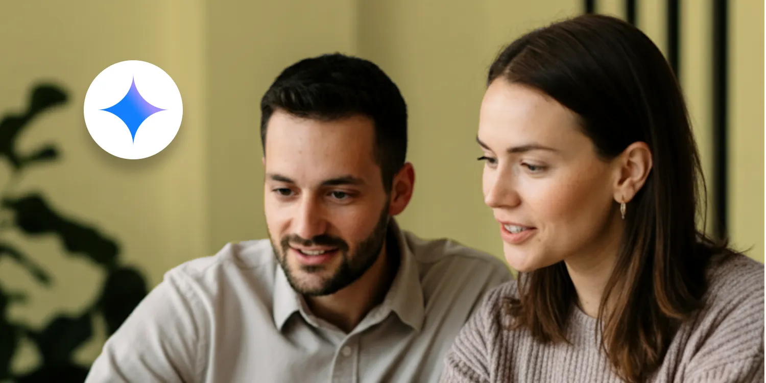 Apprenant qui se forme à l'IA pour le marketing avec Gemini et d'autres outils