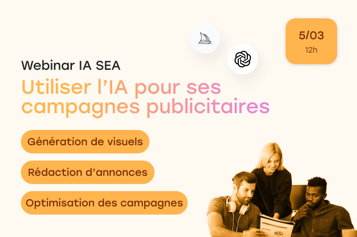 2 personnes qui échangent autour de l'intelligence artificielle et les tâches de leur quotidien marketing avec les outils Gemini et ChatGPT