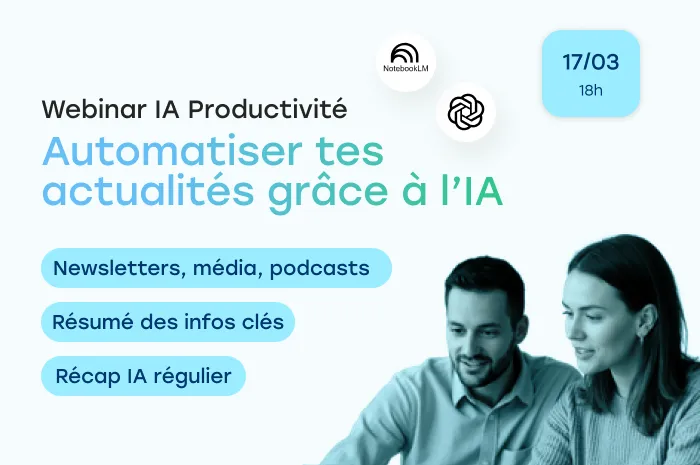 2 personnes qui échangent autour de l'intelligence artificielle et les tâches de leur travail avec les outils Gemini et Gmail