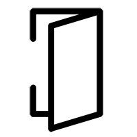 Ícone de um mapa de localização com marcador de pino indicando um ponto específico.