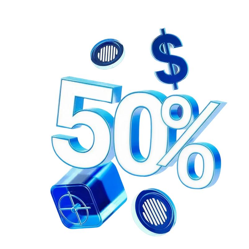 50% OFF