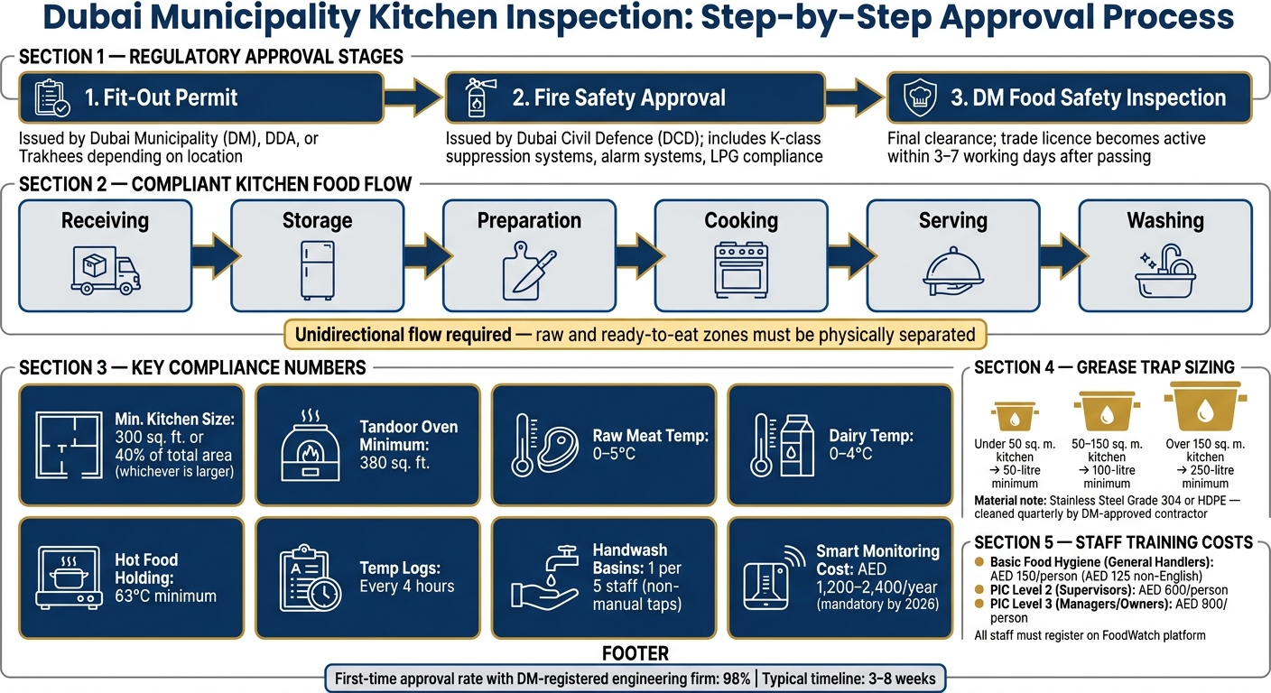 Dubai Municipality Kitchen Inspection: Step-by-Step Approval Process