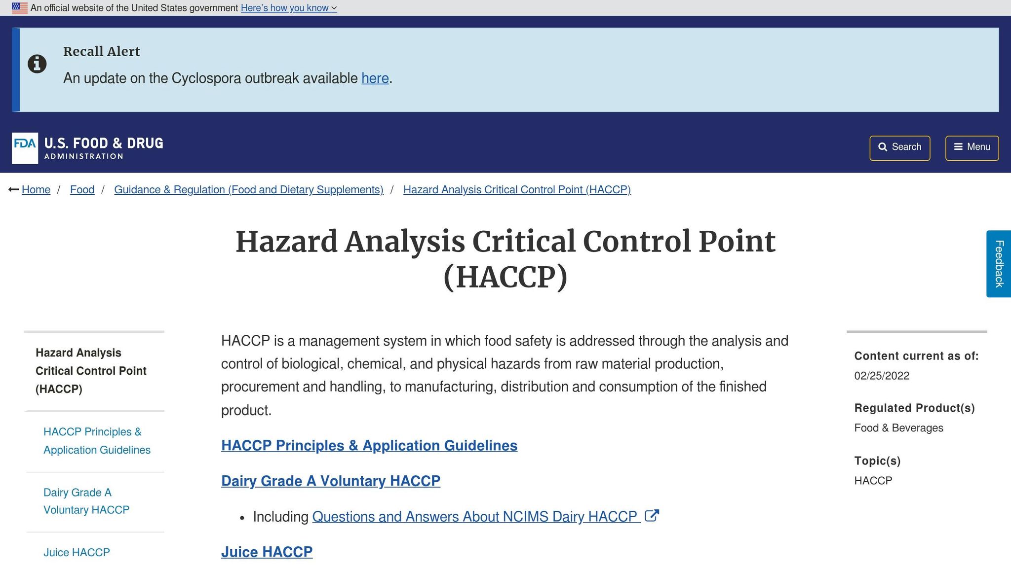 HACCP