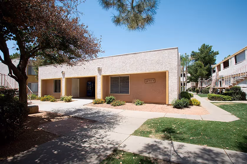 leasing office exterior