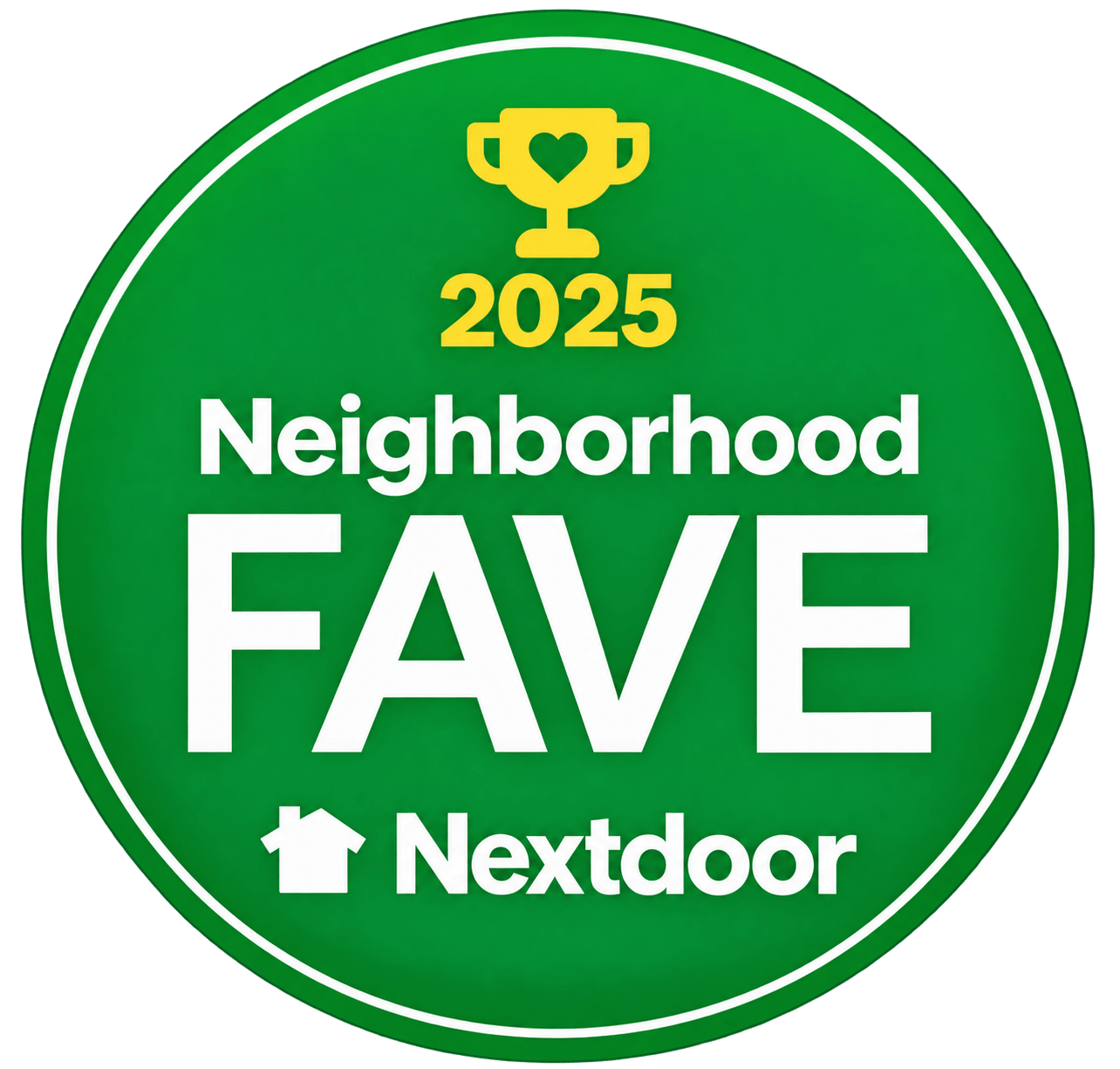2025 Nextdoor Neighborhood Fave