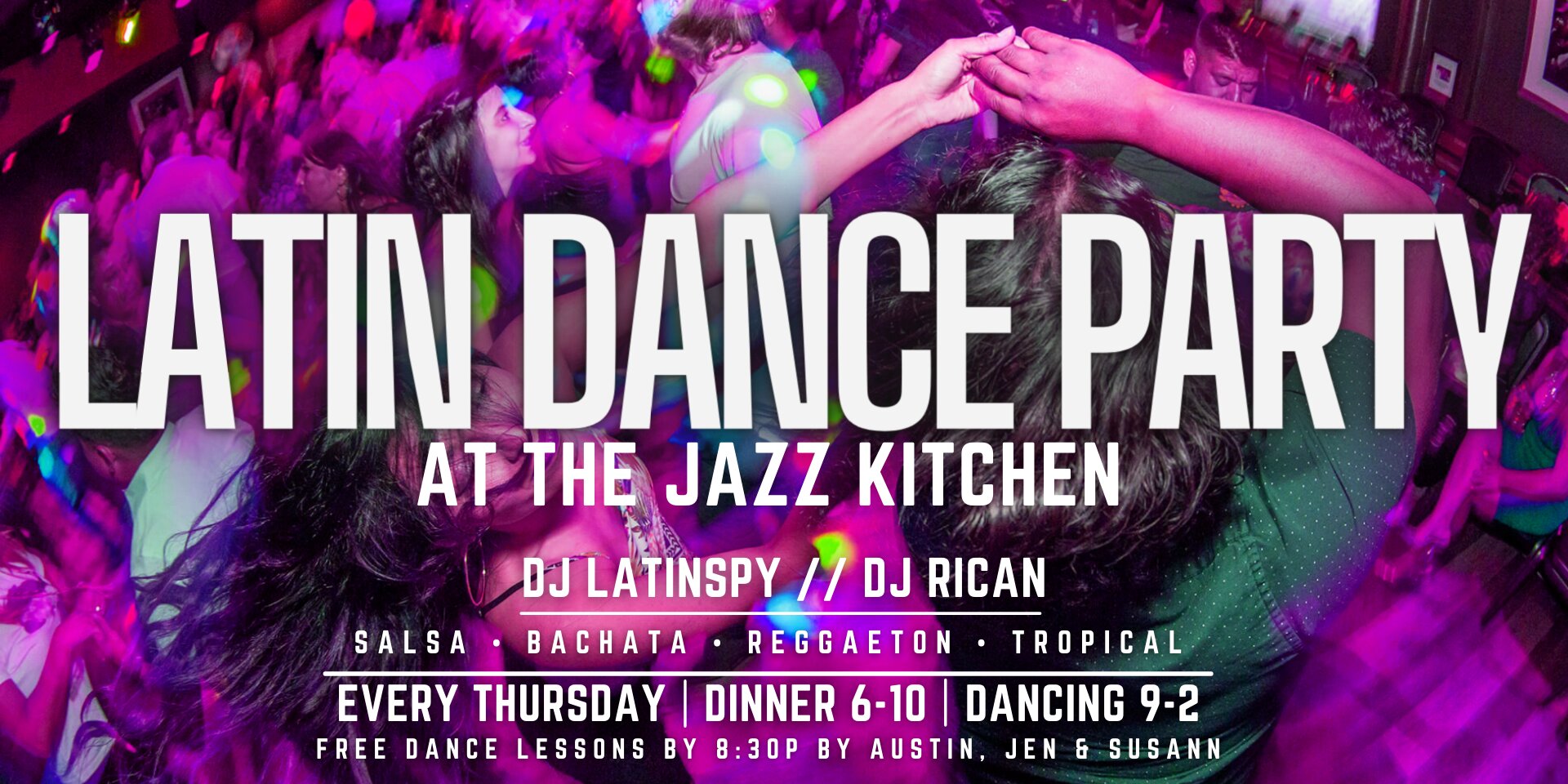 Latin Dance Party | CELEBRATE WOMEN'S HISTORY MONTH