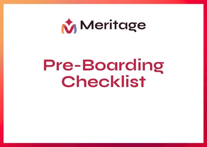 Pre-Boarding Checklist Thumbnail