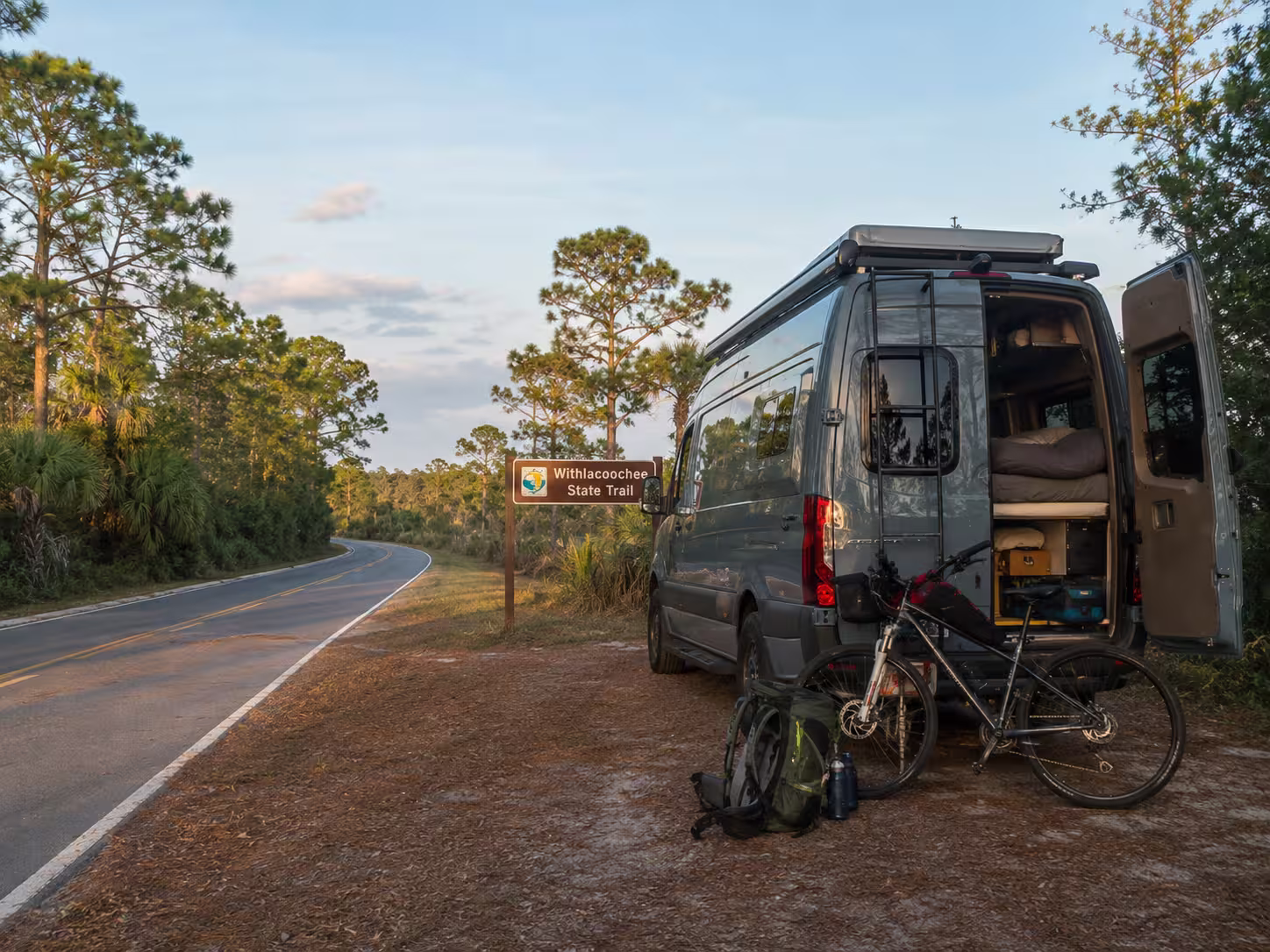Camper van rental near Withlacoochee State Trail, FL