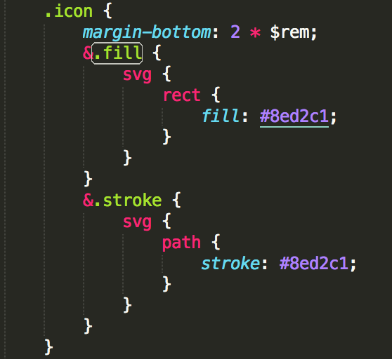 SVGs can be set up differently, therefore need to be styled differently.