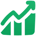 UI Icon Stats Growth LG| SalesMail