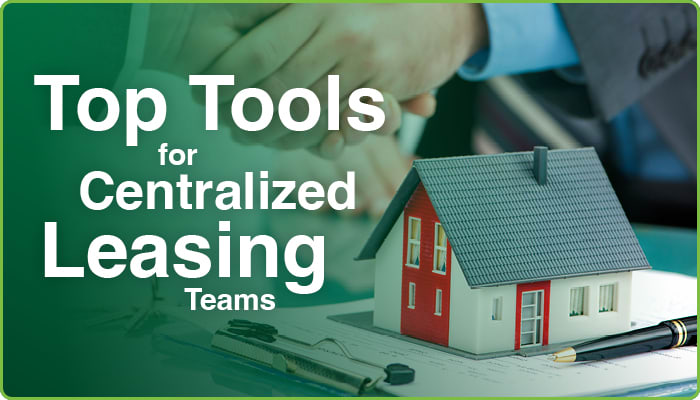little house on a table with top tools for centralized leasing teams
