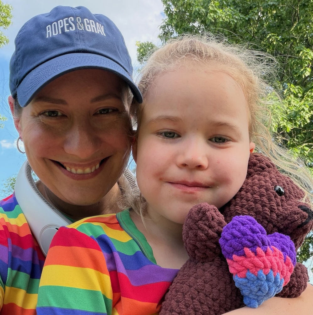 Olivia and her mom Hilary