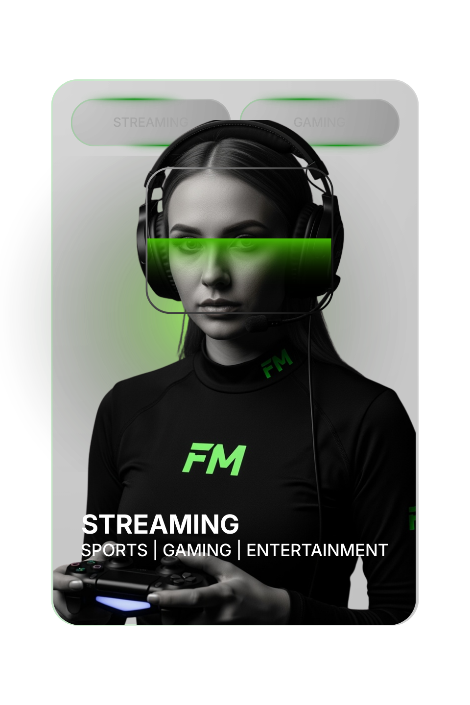 Viewer watching live sports and gaming streams on mobile, highlighting Finovation Media’s programmatic and influencer marketing for streaming platforms.