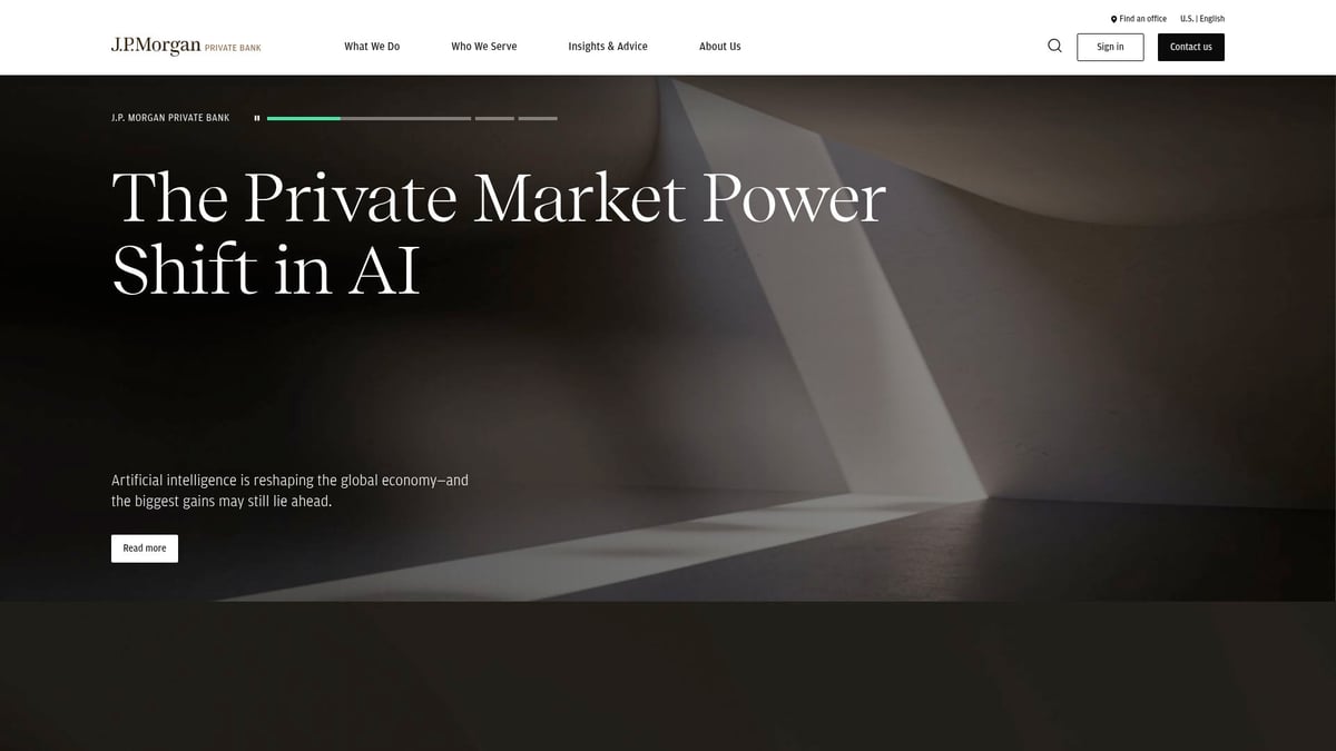 7 Elite Top Private Wealth Managers to Watch in 2026 - J.P. Morgan Private Bank