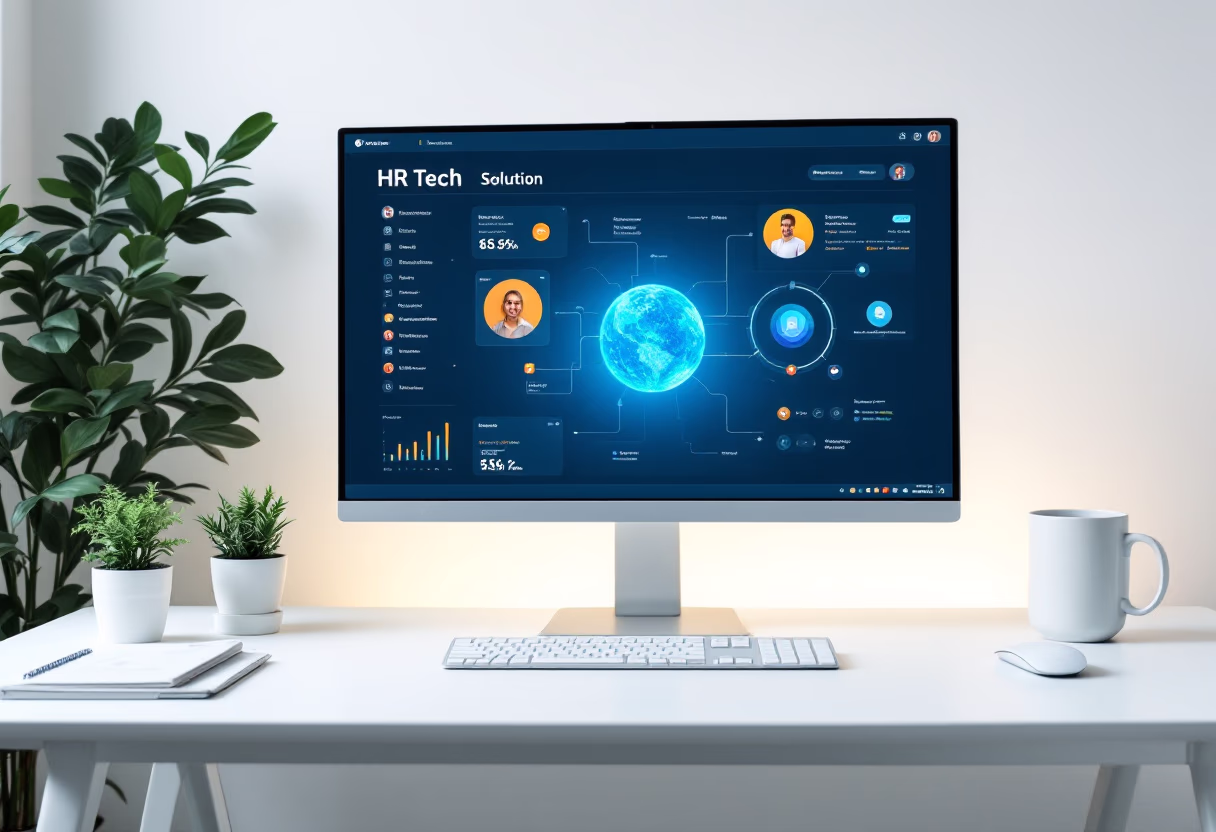 image of tech solutions demonstration (for a hr tech)