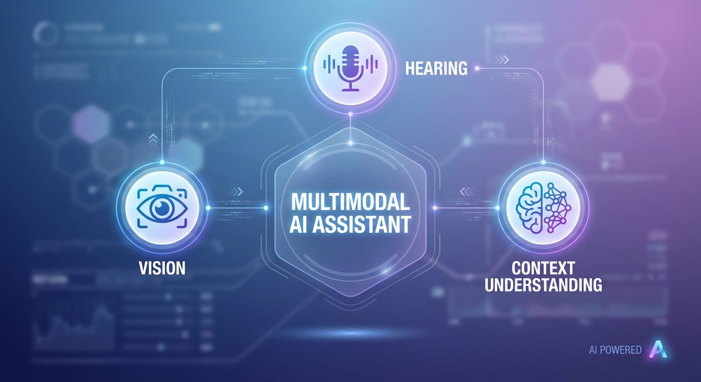 Multimodal AI Assistants: See, Hear & Understand Context