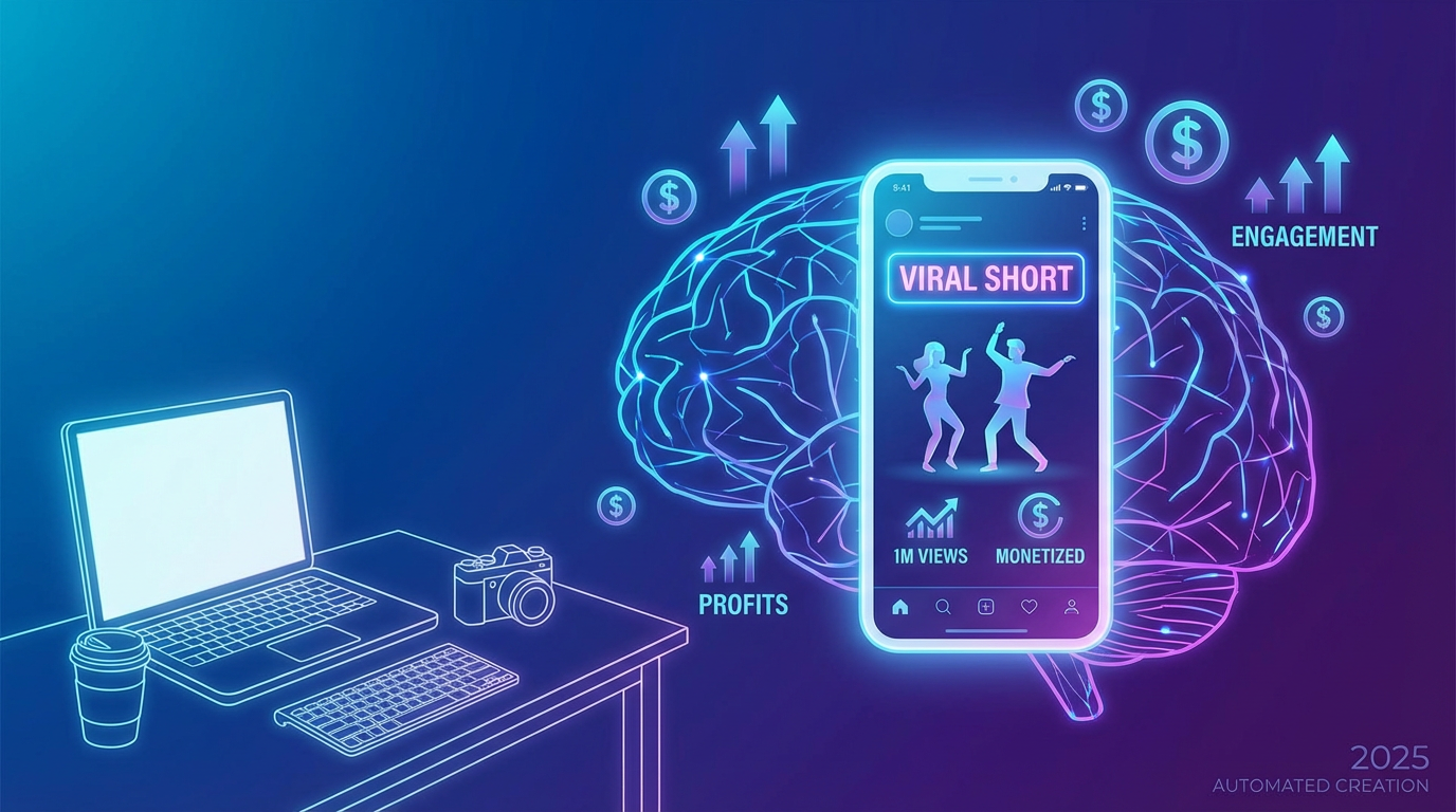 AI Creates $20K/Month Viral Shorts Without Your Face