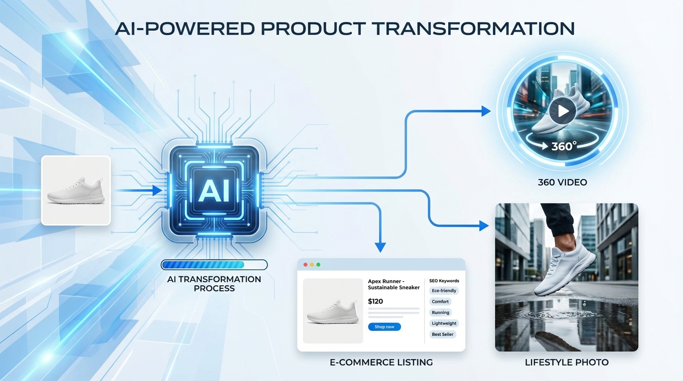 AI for E-commerce: Better Video, Photos & Listings