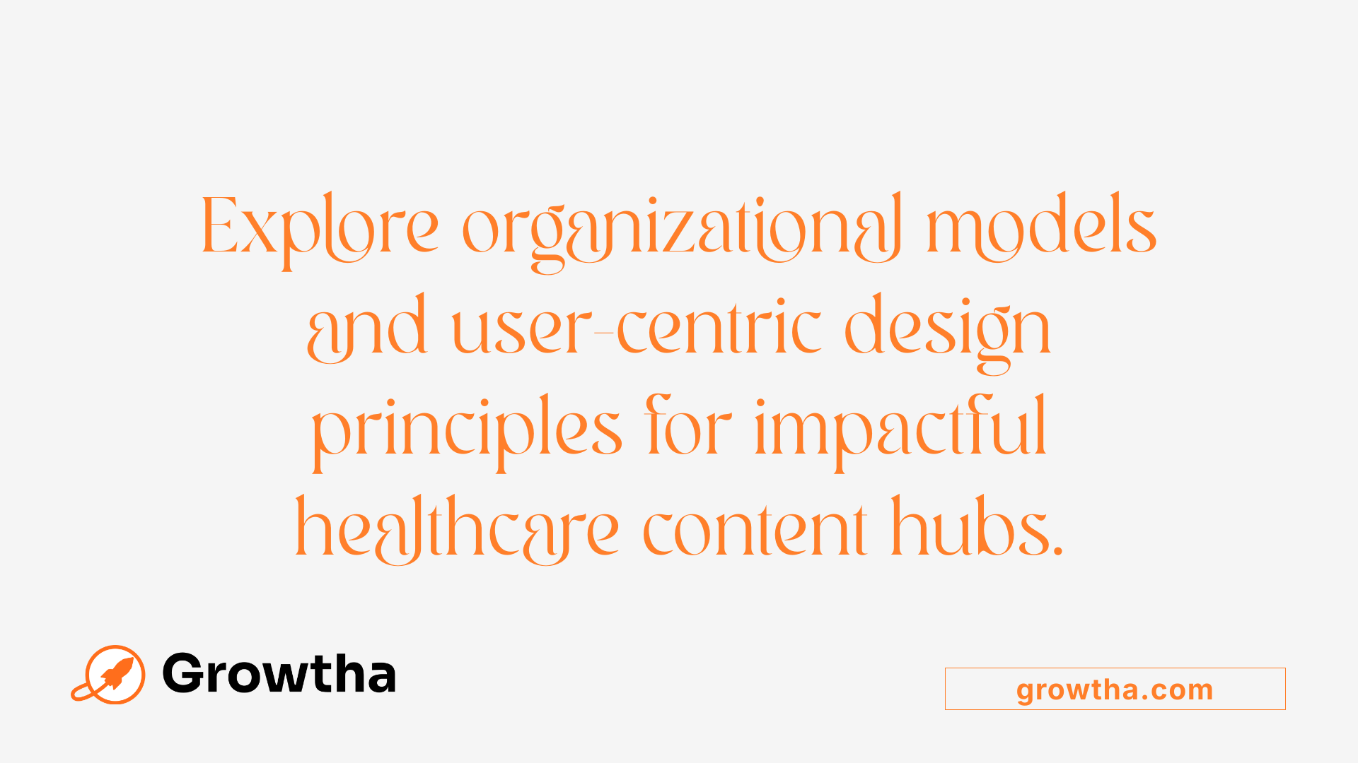 Explore organizational models and user-centric design principles for impactful healthcare content hubs.
