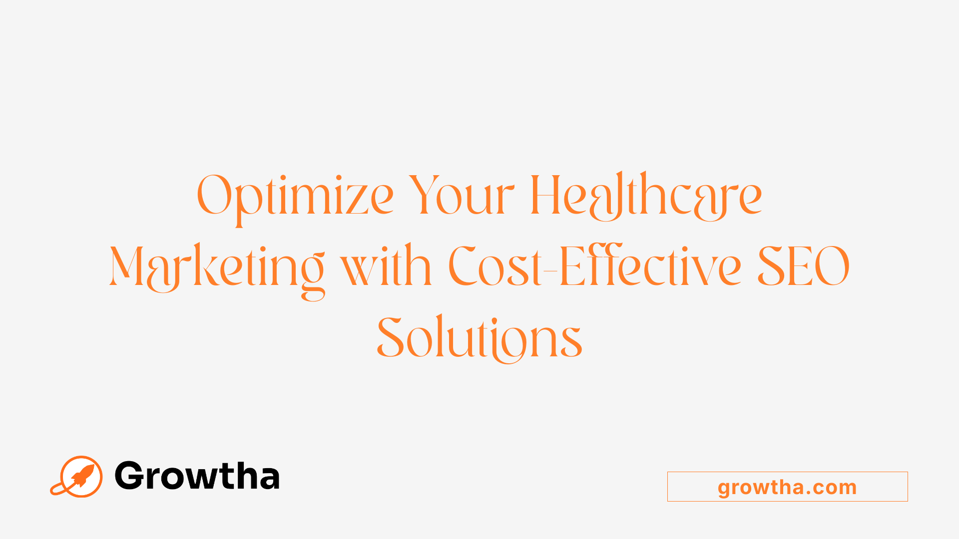Optimize Your Healthcare Marketing with Cost-Effective SEO Solutions