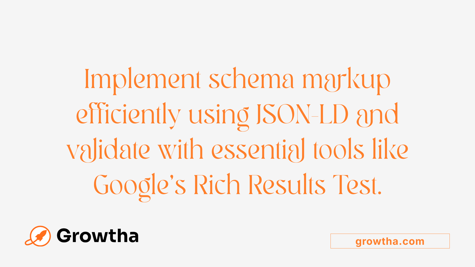 Implement schema markup efficiently using JSON-LD and validate with essential tools like Google’s Rich Results Test.