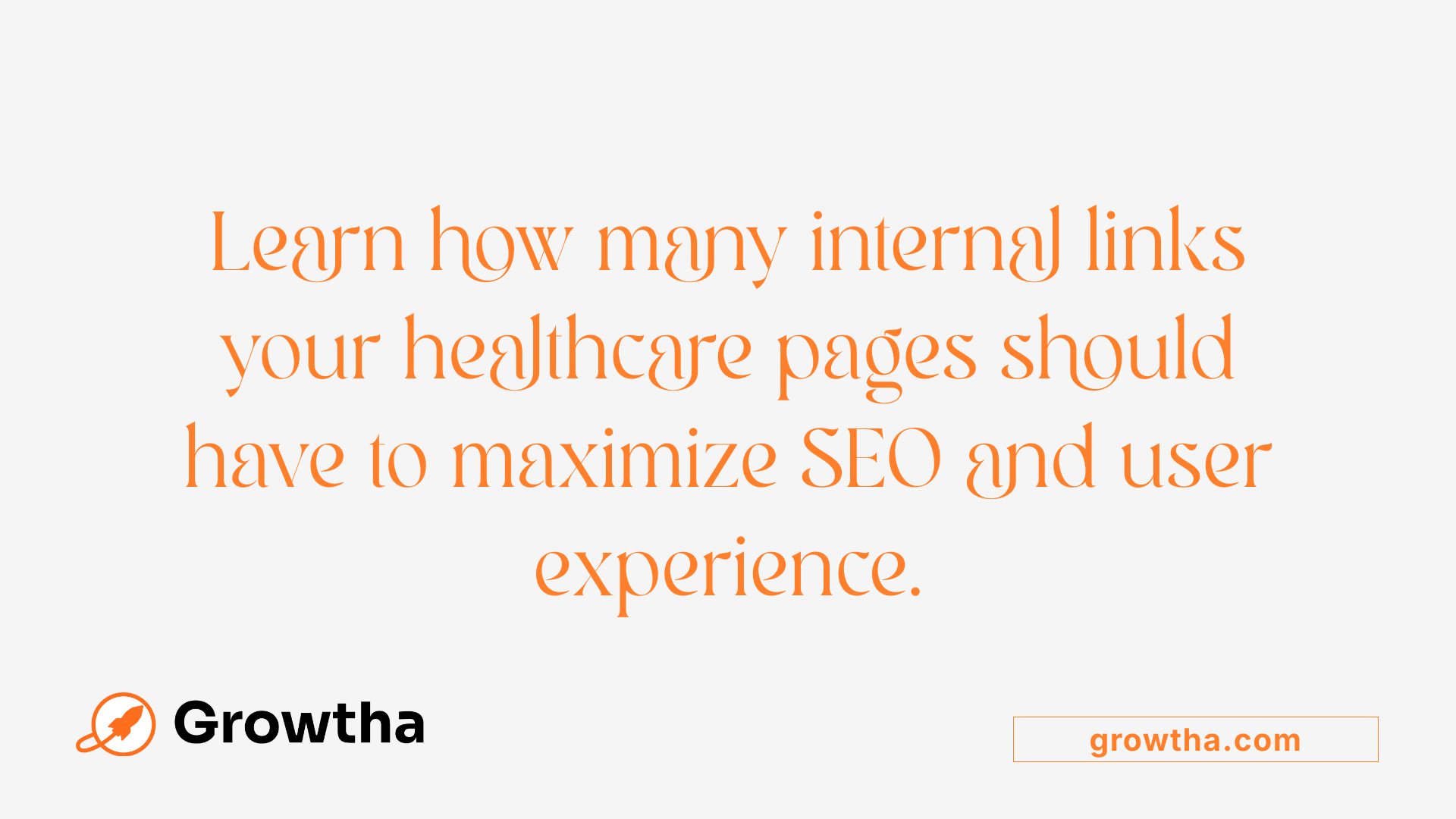 Learn how many internal links your healthcare pages should have to maximize SEO and user experience.