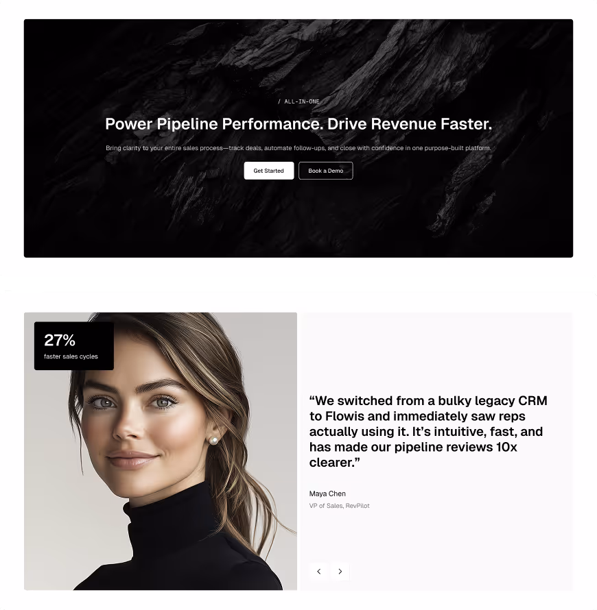 B2B SaaS platforms sections preview3