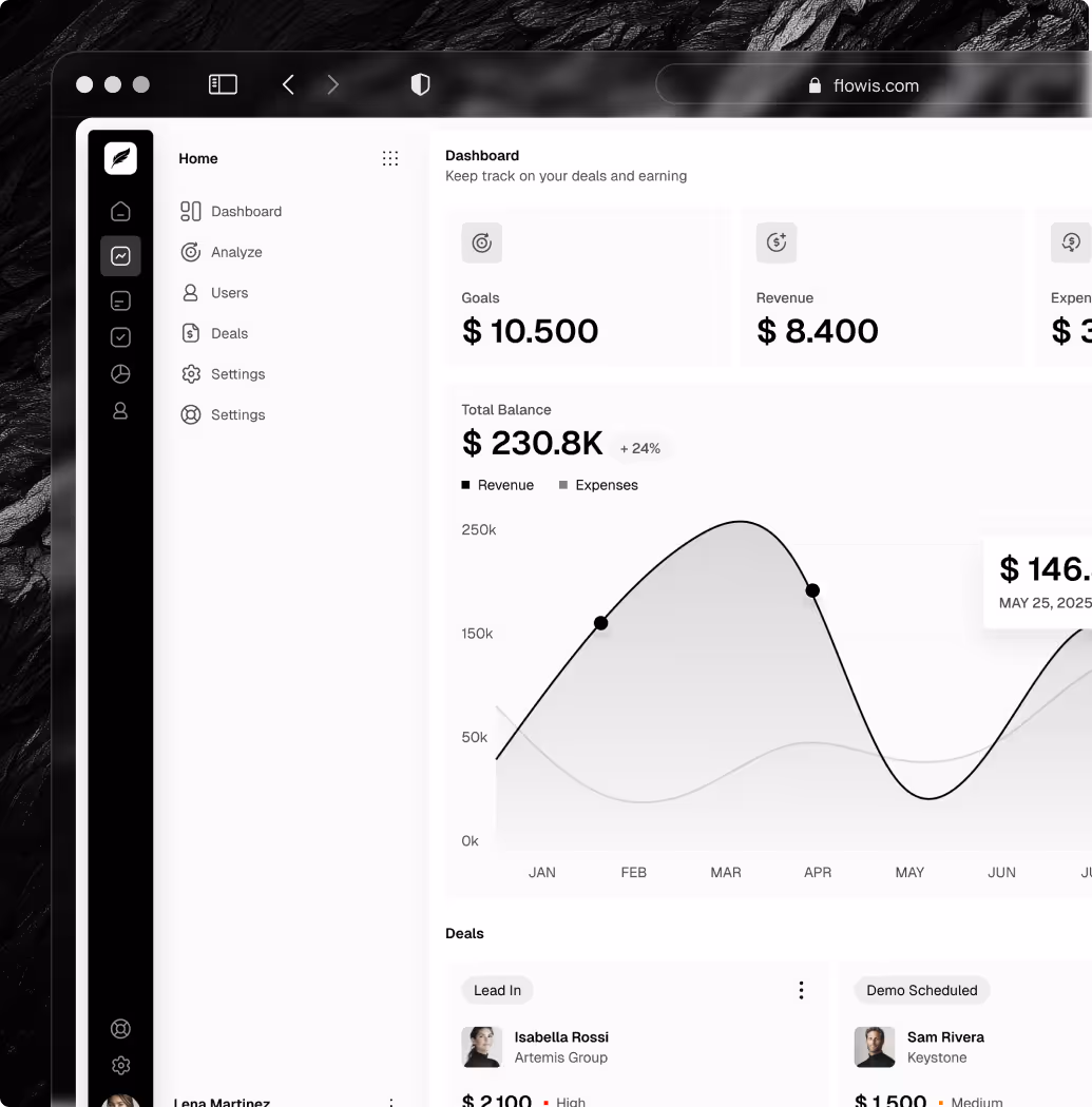 B2B SaaS software Webflow template sign in