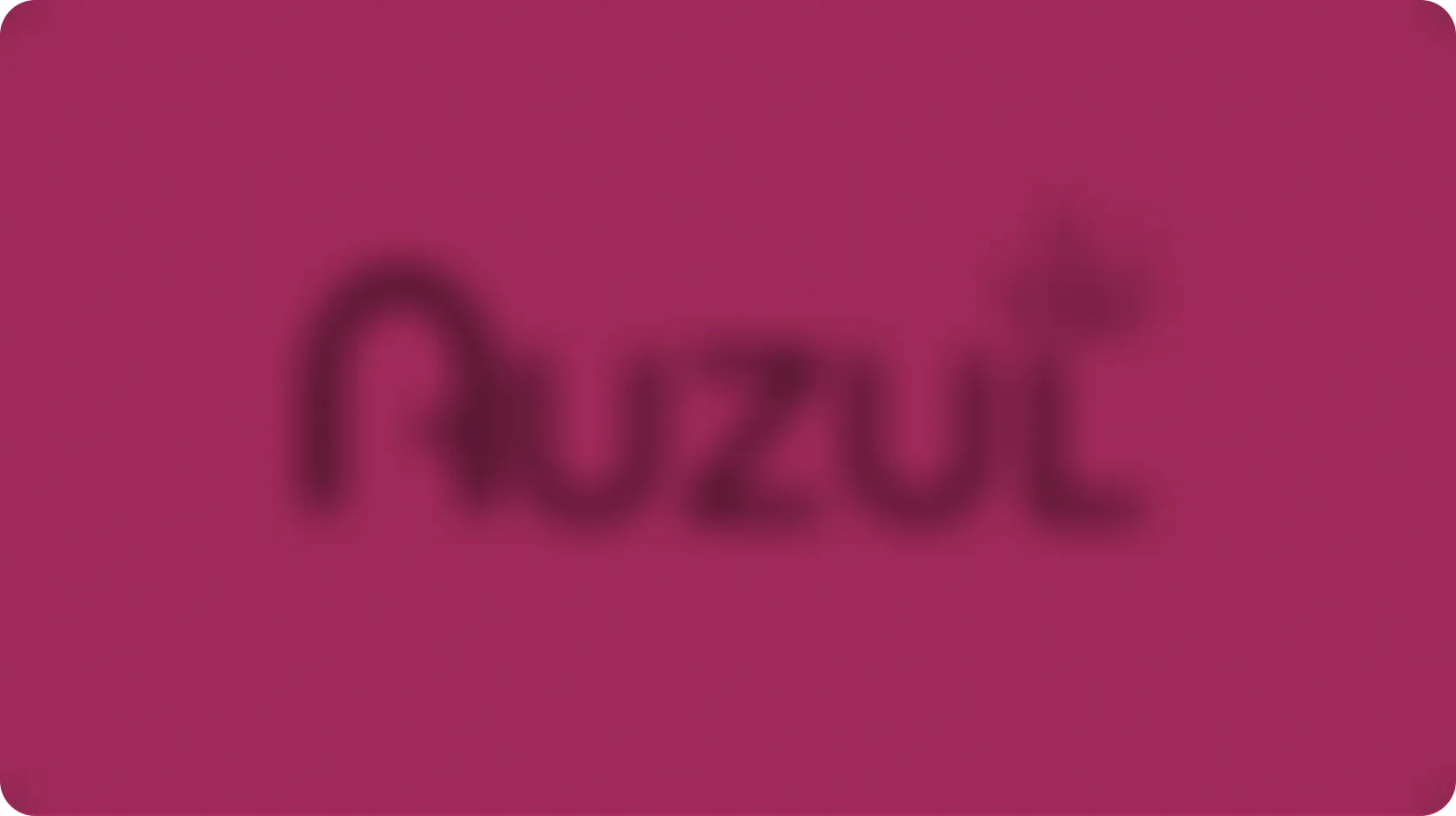 Blurry text reading 'Ruzut' on a green background.