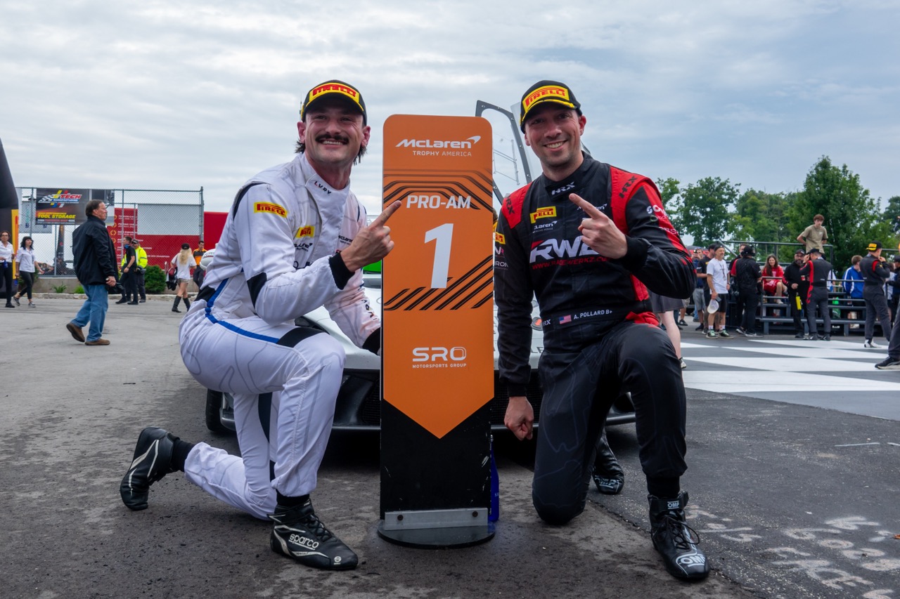 Alex Pollard's McLaren at Road America