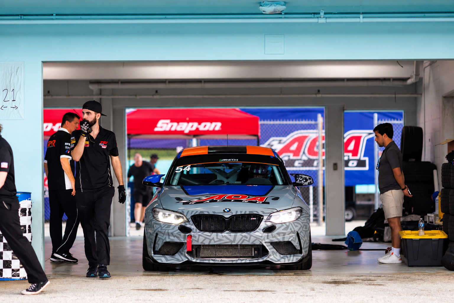 Alex Pollard at Homestead-Miami Speedway