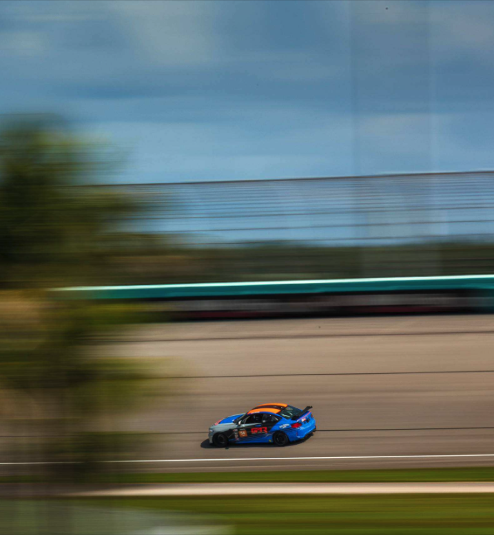 Red flag in the rain at Homestead