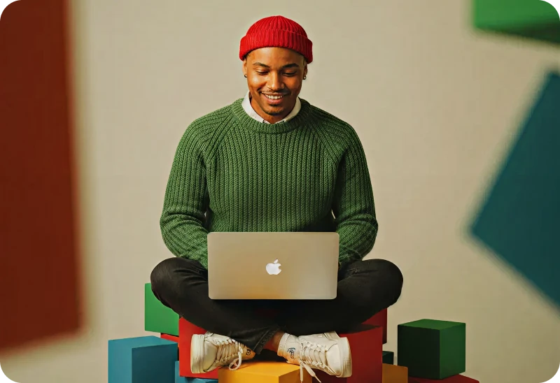 Foliox Minimal Portfolio & Agency Webflow template image