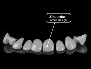 Dental crown restoration on patient