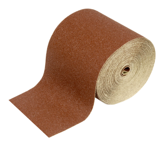 Sandpaper is used for smoothing surfaces, removing material and finishing touches. Available in various types and grit sizes for different applications.