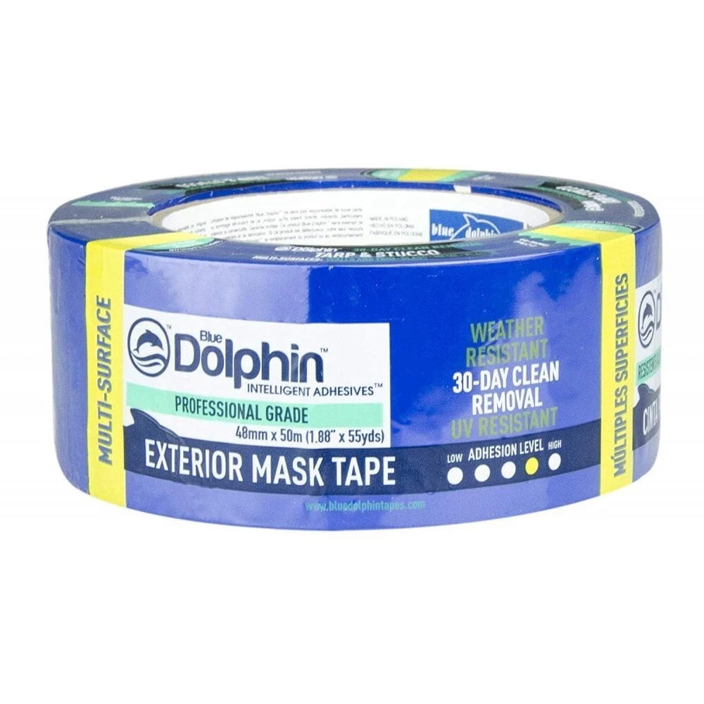 Designed for use on smooth and semi-smooth surfaces. Mousture and UV resistant, leaves no residue or damage when removed.